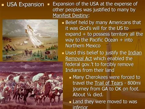 La Trail of Tears, symbole poignant de l'expansion territoriale américaine au détriment des peuples autochtones